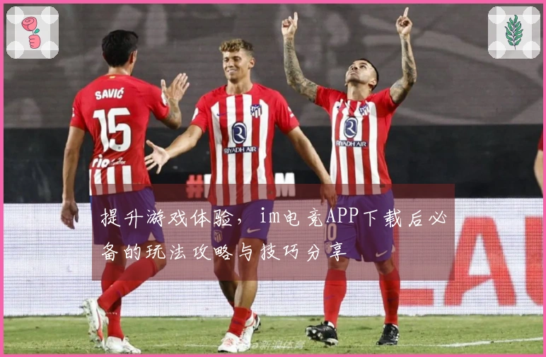 提升游戏体验，im电竞APP下载后必备的玩法攻略与技巧分享
