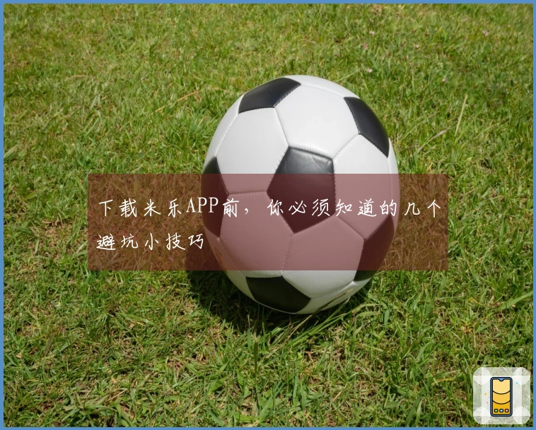 下载米乐APP前，你必须知道的几个避坑小技巧